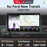 Junsun Android 13 Qualcomm 8 Core Wireless CarPlay for Apple Android Car Radio For Ford New Transit 2009 2010 - 2019 Car Radio