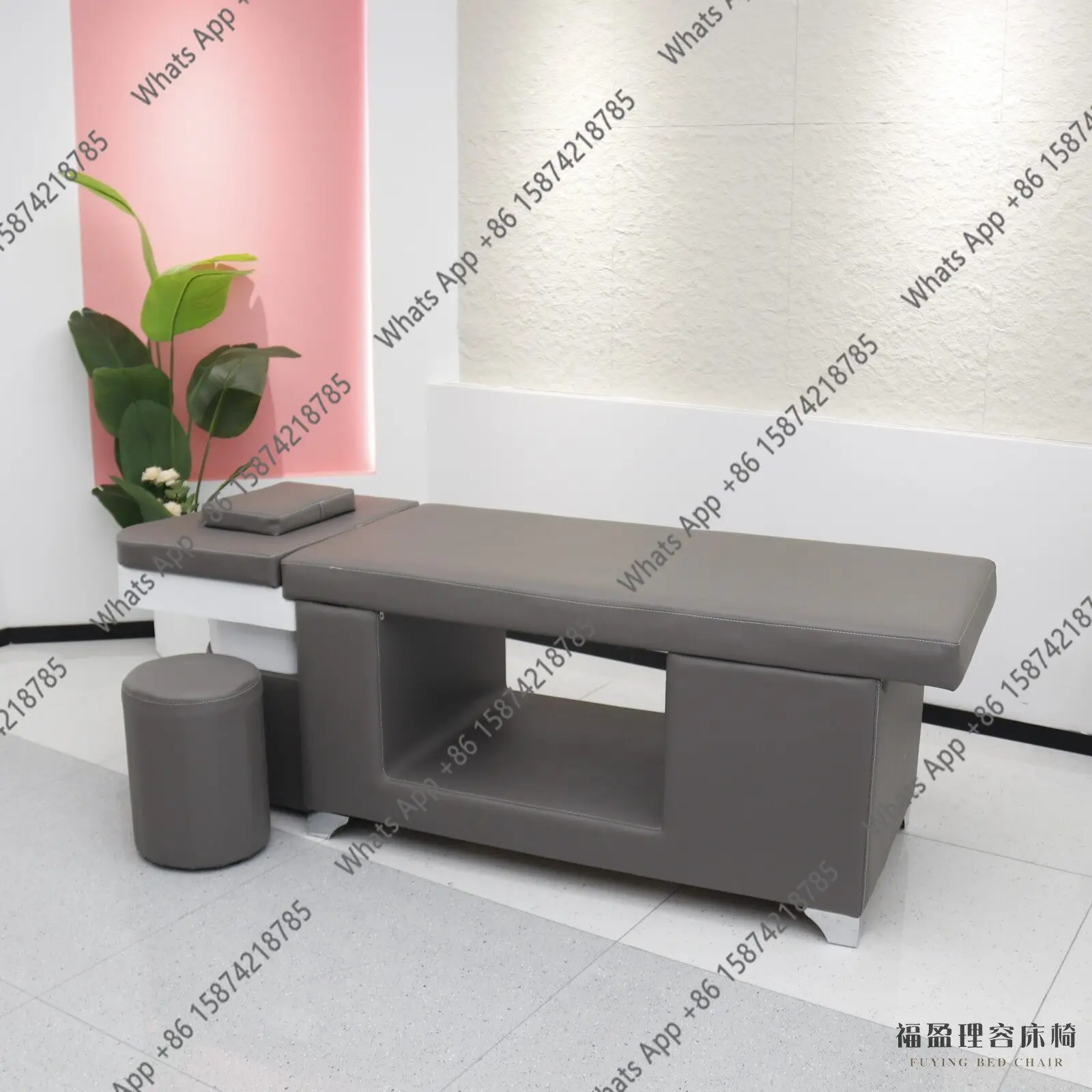 Ceramic basin shampoo bed Barber shop Hair salon Special hair salon Thai massage bed Flush bed