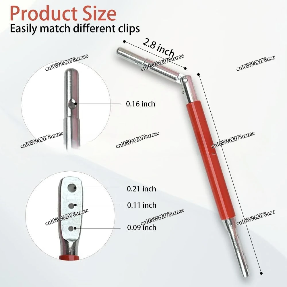 

Набор инструментов для намотки с 3 отверстиями для крепления забора для многофункциональных гибоек, высокопрочный инструмент для намотки