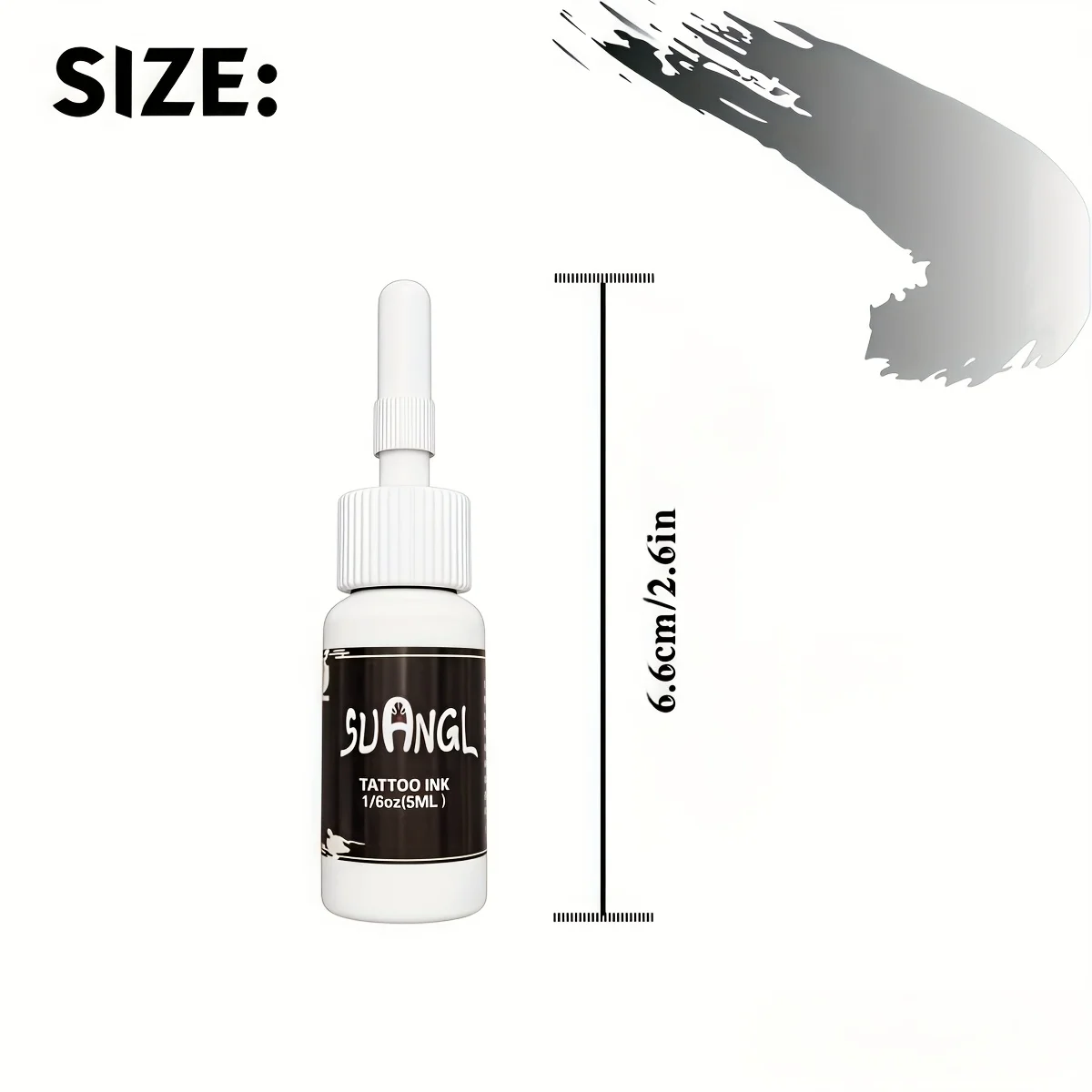 

Профессиональные чернила для татуировки — долговечная формула с высоким содержанием пигмента, 0,17 унции для начинающих и опытных татуирожников.