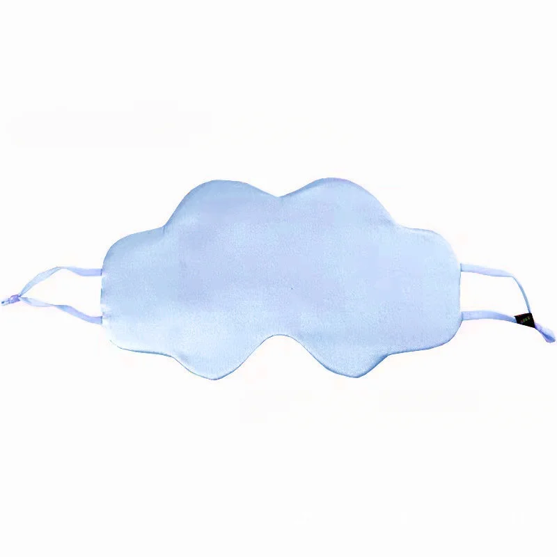 100% Mulberry Silk Sleep Mask, Small Eye Cover for Sleeping, Comfortable and Pressure-Free for Women