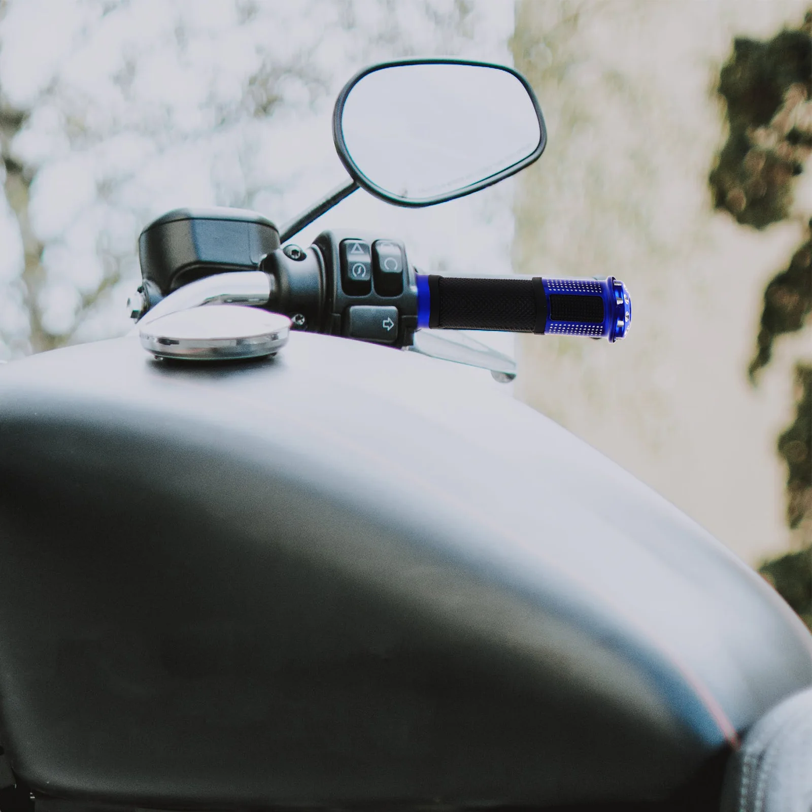 

2pcs Throttle Grips Aluminum Alloy Motorcycle Handlebar Accessories Durable Color Easy Installation Versatile