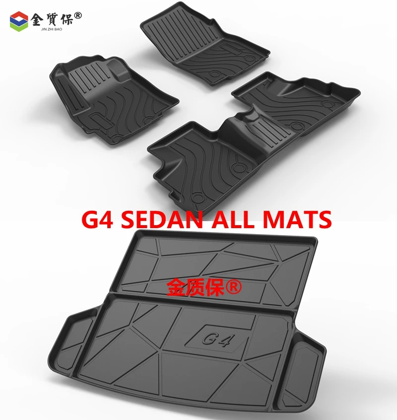 Use for 2017-24 Mitsubishi Mirage G4 Attrage car carpet  AllWeather car Floor Mat Fit For Mirage G4 Attrage waterproof floor mat