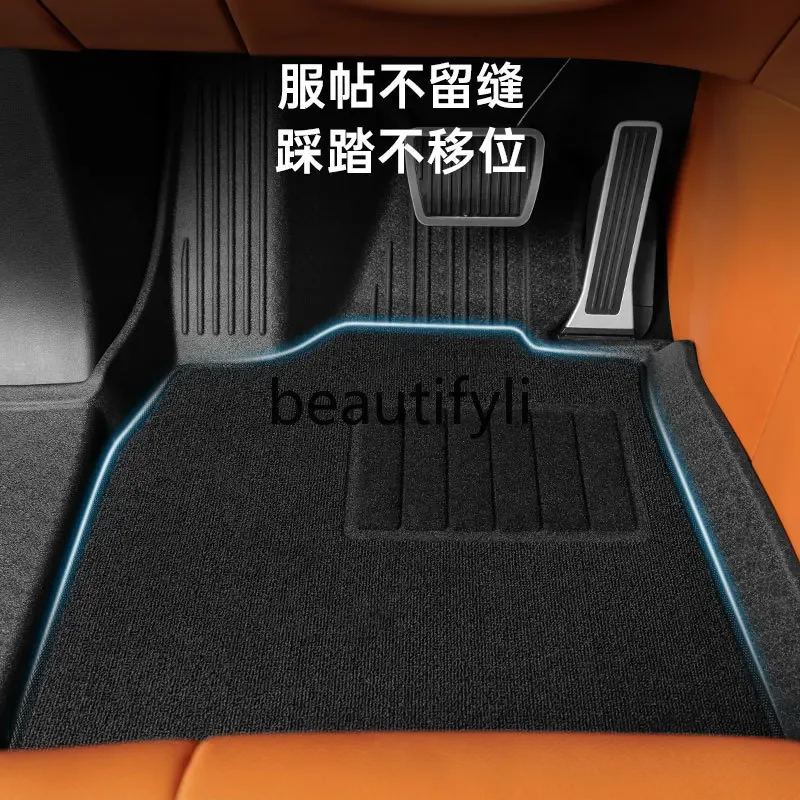 Foot pad tpe fully enclosed M9 six-seat special car interior accessories modified accessories