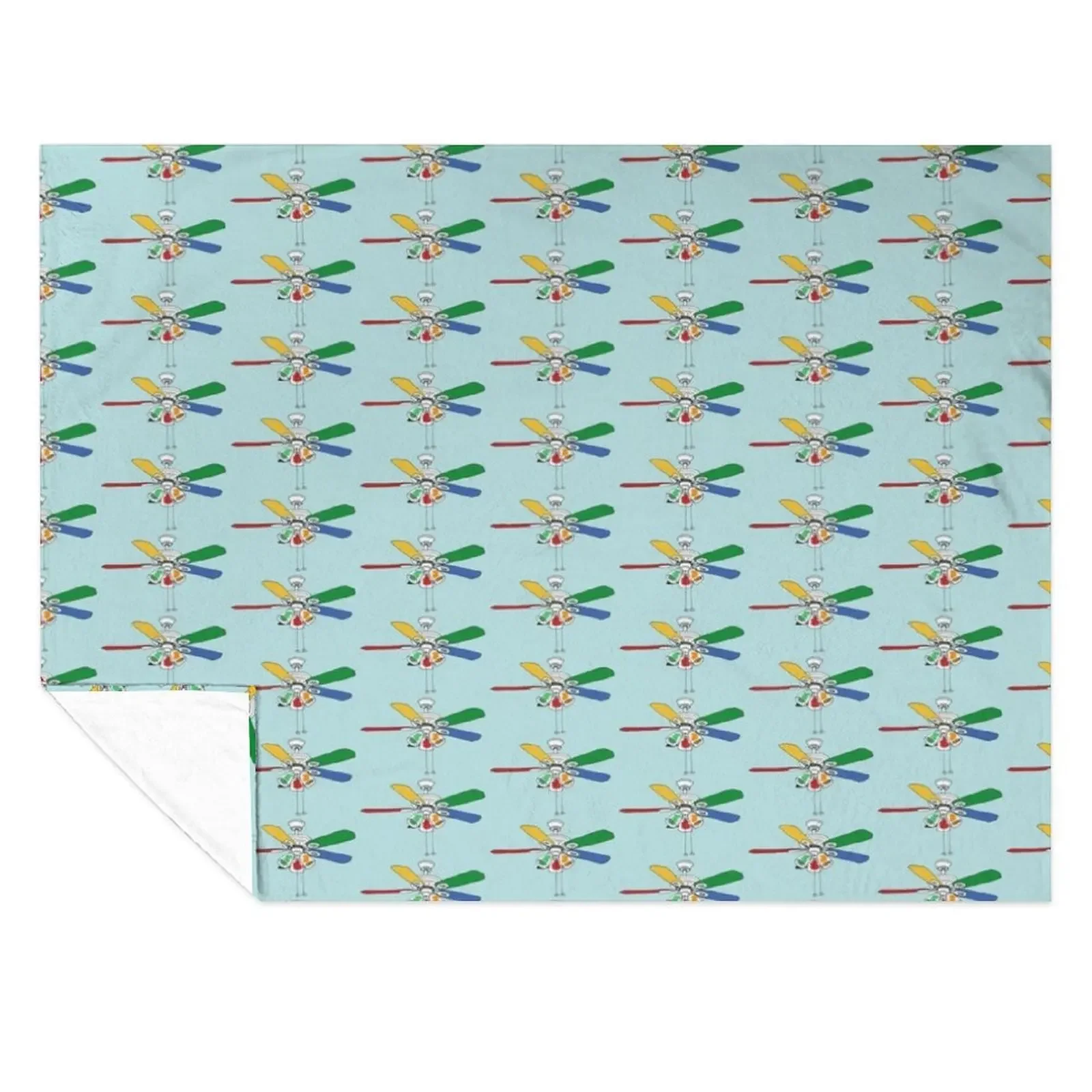 

Rainbow Ceiling Fan Throw Blanket Luxury St For Sofa Thin warm winter Beach Blankets