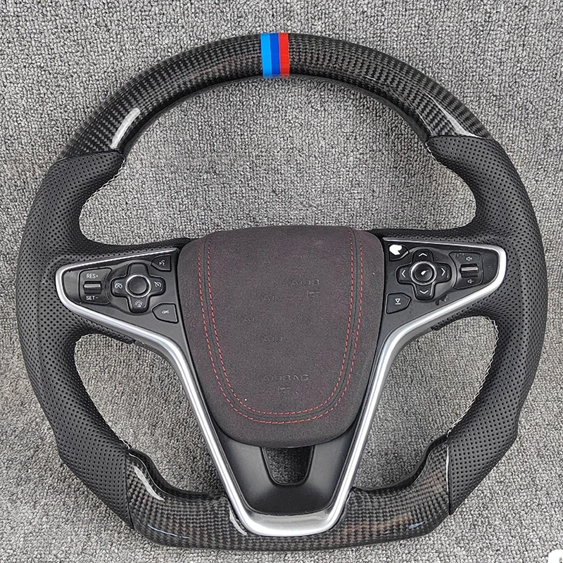 Aroham Customized Carbon Fiber Steering Wheel For Vauxhall Insignia Opel 2013 2014 2015 2016 2017