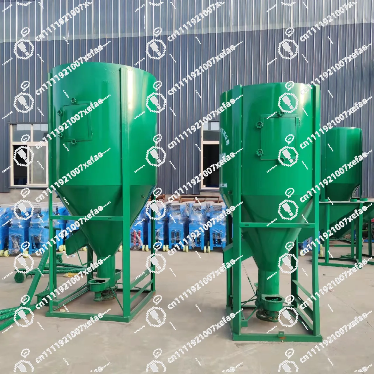 Mixer Pellet Feed Production Line Livestock and Poultry Feed Machine Pellet Mixer Poultry Grain Mill