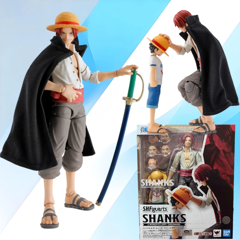 

В наличии: Оригинальная коллекционная аниме-фигурка MegaHouse S.H.Figuarts Шанкс и Монки Д. Луффи (пара), подвижная модель, игрушка-кукла