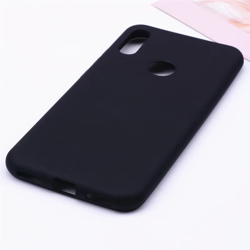 For Huawei Y6S Y6 2019 Bumper Soft Cover TPU Matte Silicon Phone Case For Huawei Honor 8A Y6 S Y6 Prime 2019 Phone Back Cover