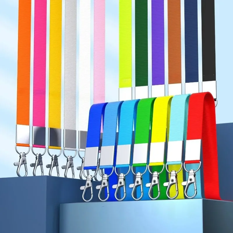 

30PCS Thickened Keychain Lanyards Anti-Lost ID Badge Lanyard Neck Hanging Strap 1.5CM Width