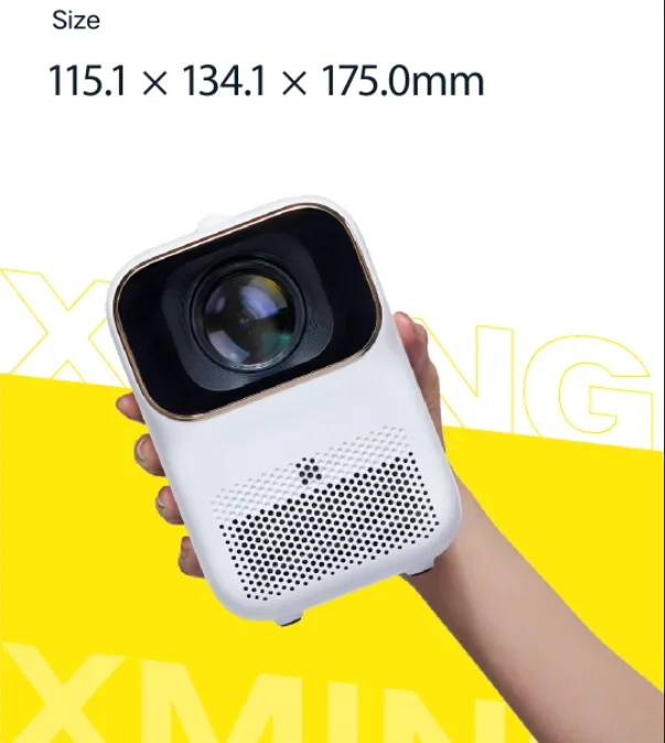 سخونة Formovie Xming Home LCD العارض Q1 SE 1920*1080P FHD 4K دعم المسرح المنزلي الصغير المحمولة جهاز عرض LED صغير