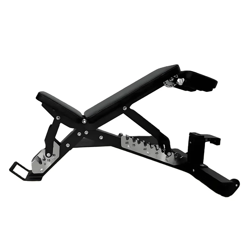 3-Stage Adjustable Weight Bench- Commercial Multi-Functional Gym Bench for Dumbbell Press