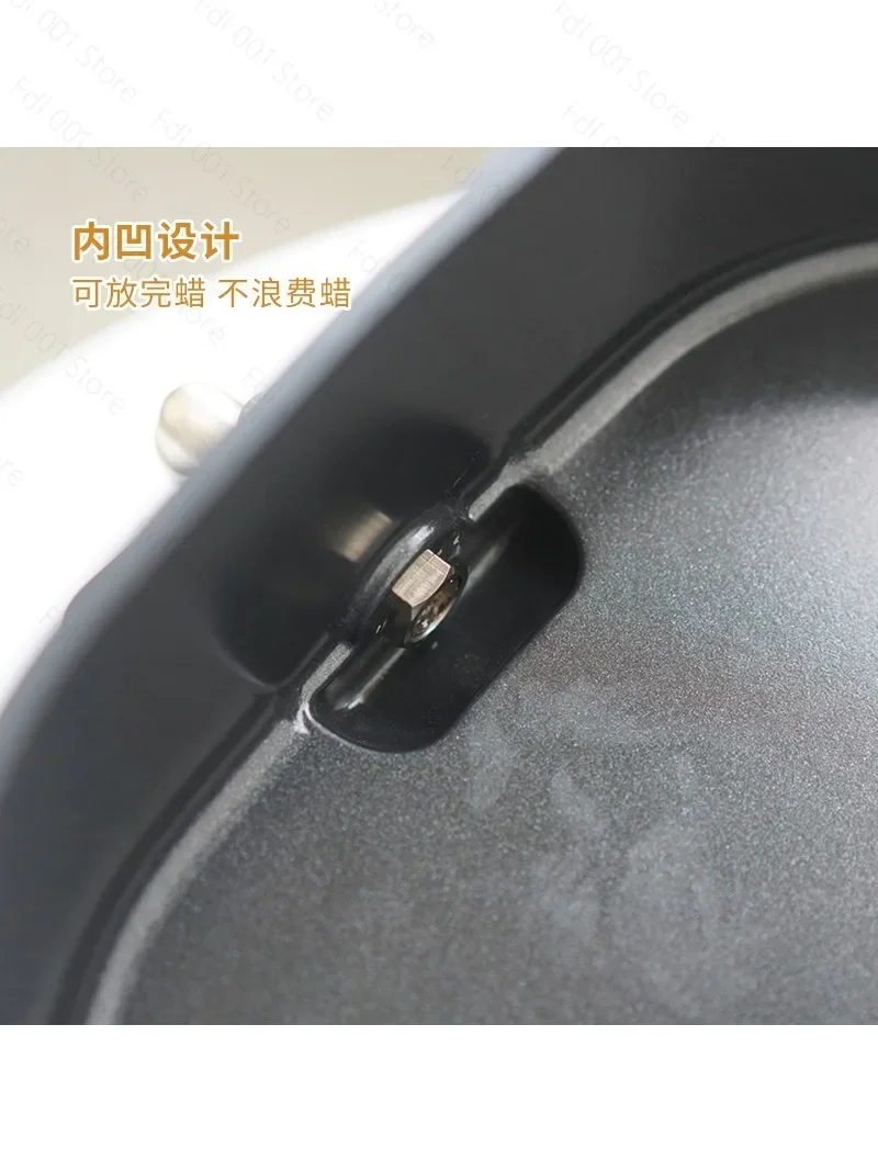 4L/6L Wax Melting Bucket for DIY Candle Making Studio Team Building Foldable Leg Façade with Heating for Batch Wax Melting