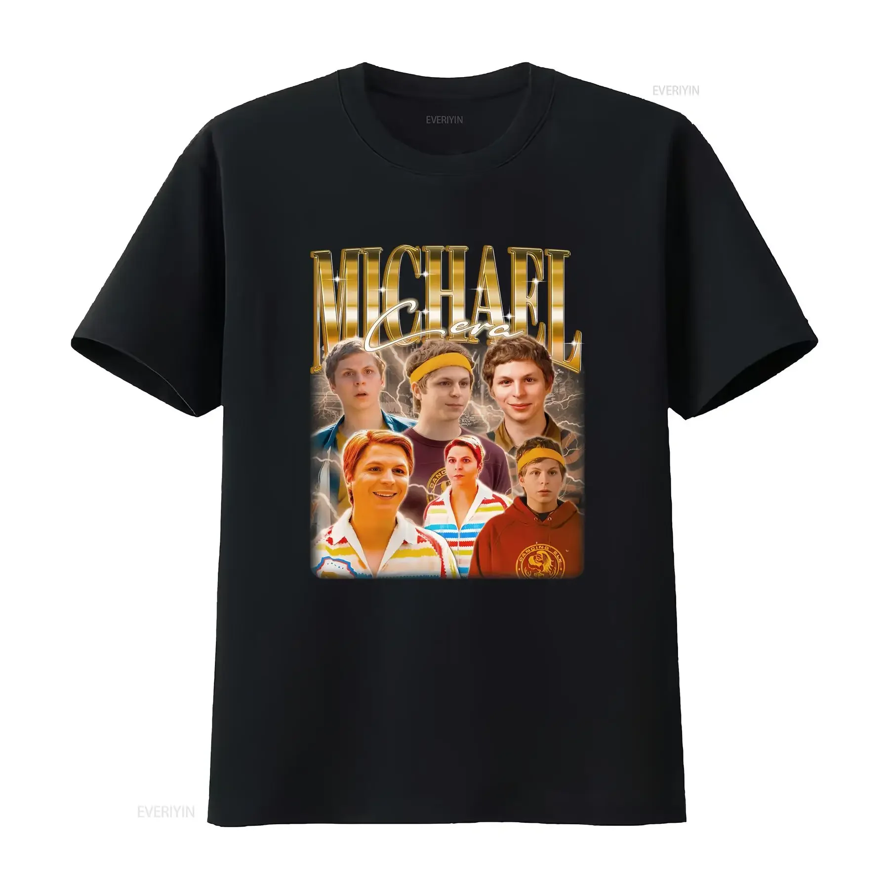 MICHAEL CERA T Shirt Homage Austin Canadian Actor Vintage Retro Bootleg Merch Fans long or short sleeves vintage Washed fashion