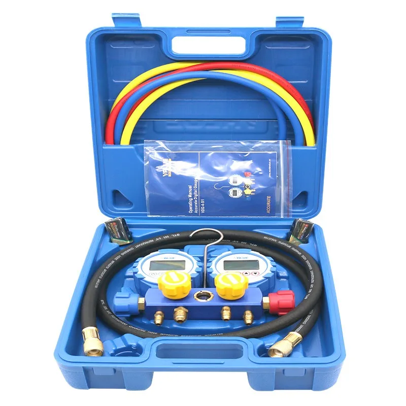 Electronic fluoride meter, air conditioner digital temperature meter, liquid meter group