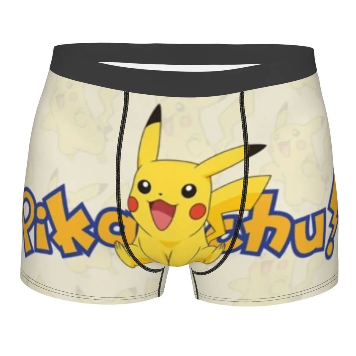 Pikachu Pokemoned Gengers Hombre Boxers Shorts Ropa interior ultra suave Calzoncillos