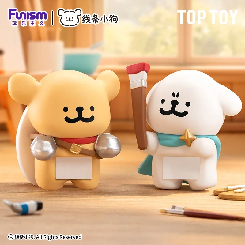 

FUNISM Maltese Fun Papa Series Blind Box Anime Action Figure Guess Bag Ornament Figurines Home Decor Desktop Dolls Model Girls