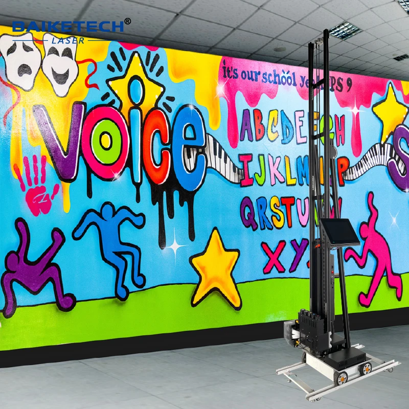

TH-UP1400A Factory 3D 3m High UV Wall Inkjet Printer Indoor and Outdoor Printing Machine