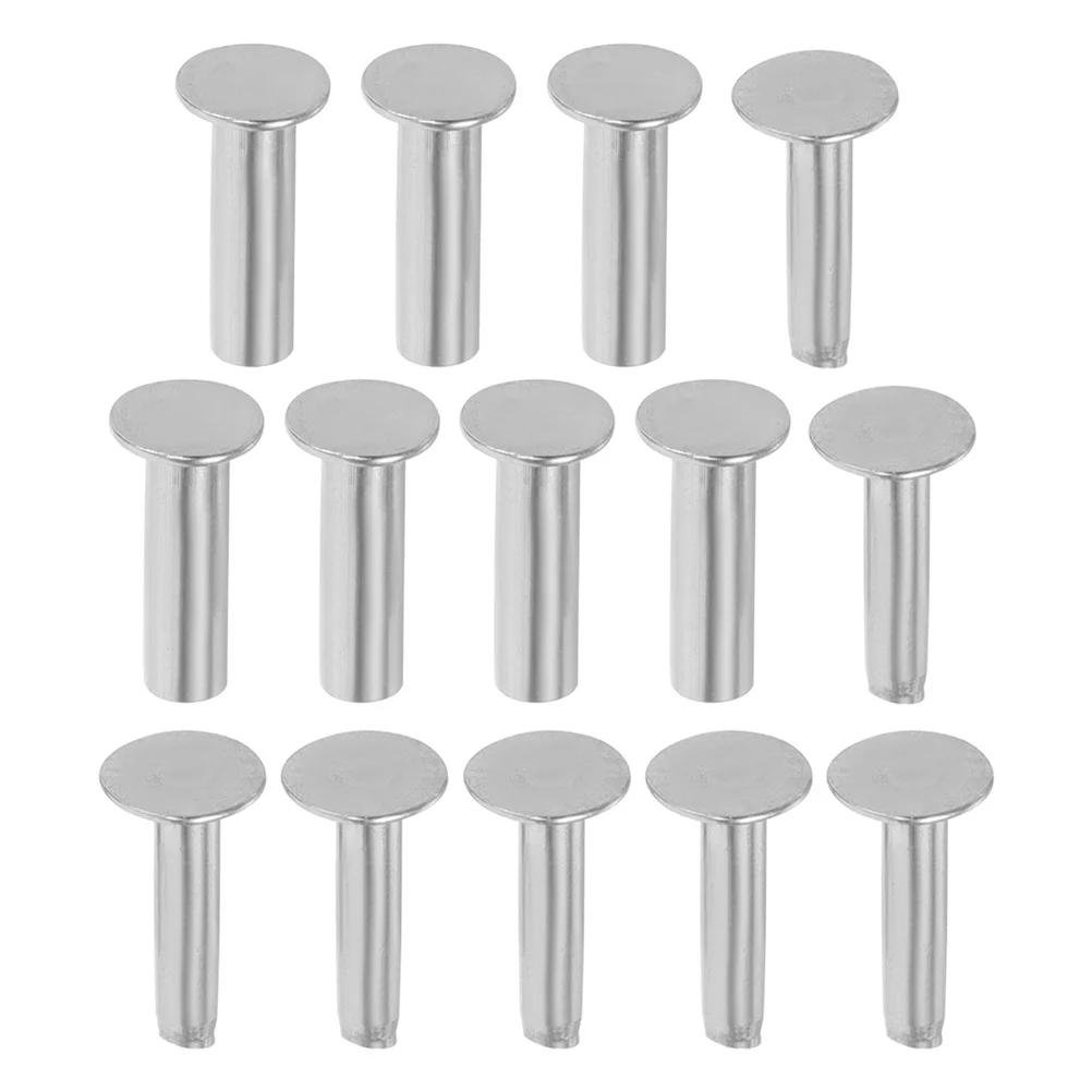 7Pairs Knife Handle Rivets Heavy Duty Stainless Steel Fasteners for DIY Kitchen Chef Cutlery Making Cutter Chef Knife Rivets