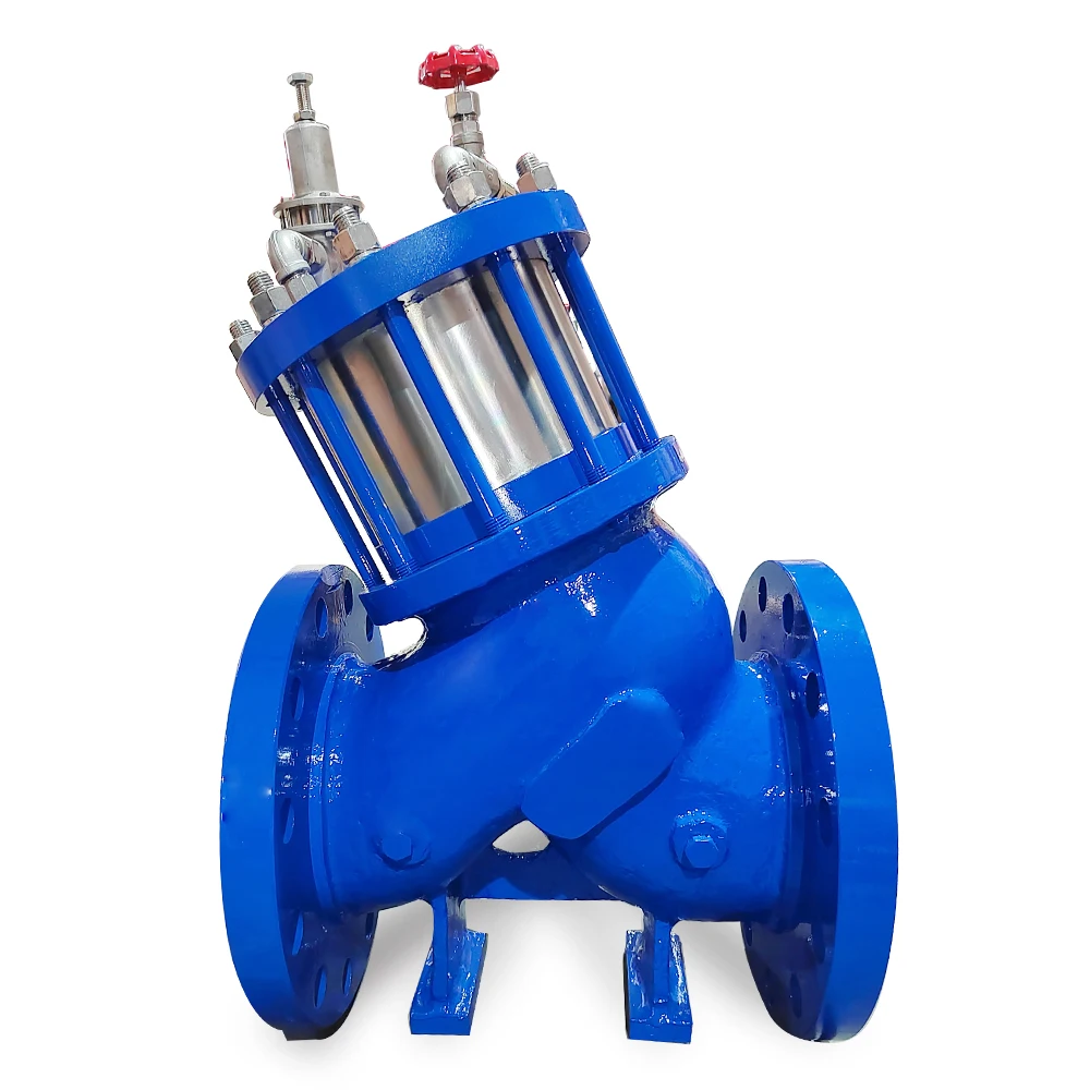 High Quality WCB  General Pump Piston Type Control Valve Customizable Solenoid Hydraulic Water Valve  Control Valve