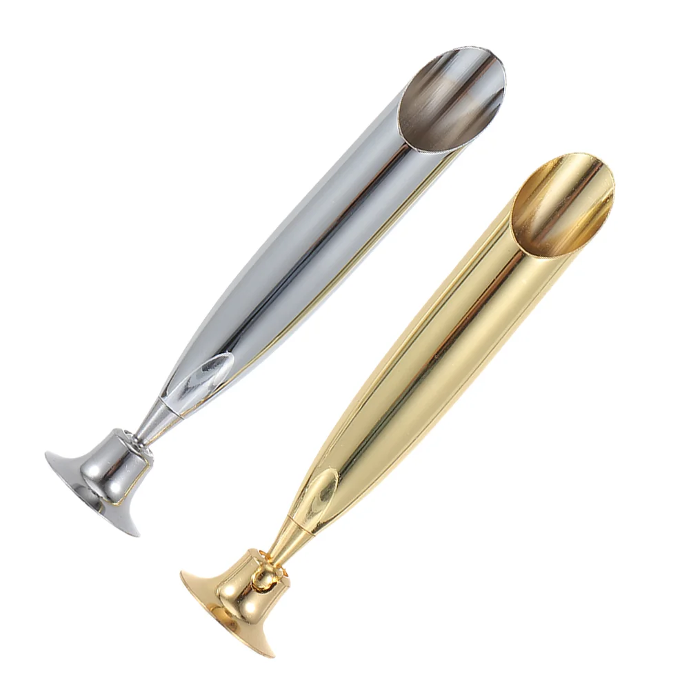 2 Pcs Pen Base Quill-pen Support Creative Stand Desktop Holder Nice Rest for Office Fountain Pens Students