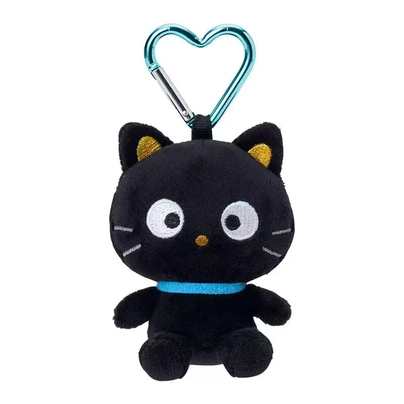 

Милый Chococat черный кот сердце клип талисман плюшевый брелок для ключей сумка очаровательная подвеска игрушка кукла детские подарки 8 см