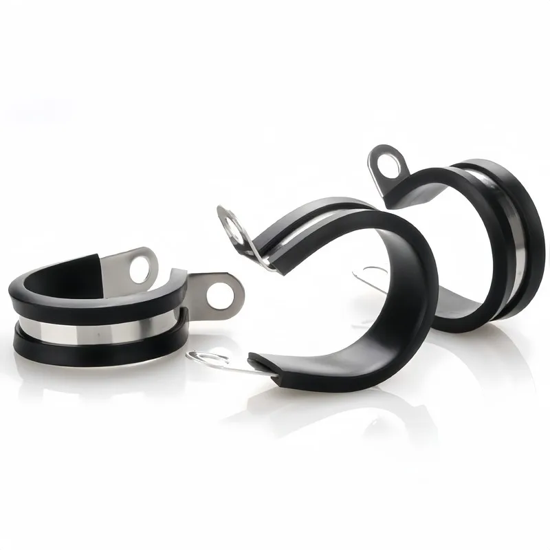 26 pcs M20 Rubber Lined Cushion Clamps, Rust Resistant Anti-Corrosion, HVAC Pipe Installation Automotive Tubing Repair