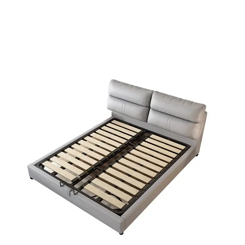 Headboards King Size Bed Bedroom Frame Luxury Floor Modern Sun Children Double Space Saving Bed Safe Muebles Hotel Furniture