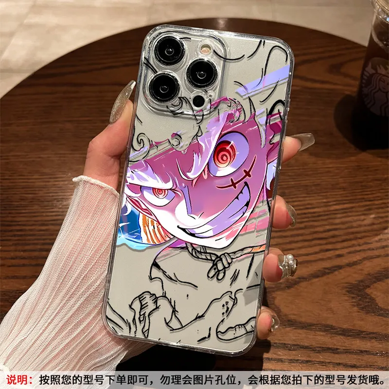 ONE PIECE anime peripherals Luffy Zoro Sanji suitable for iPhone 17 16 15 14 13 12 11Pro Max mobile phone protective case