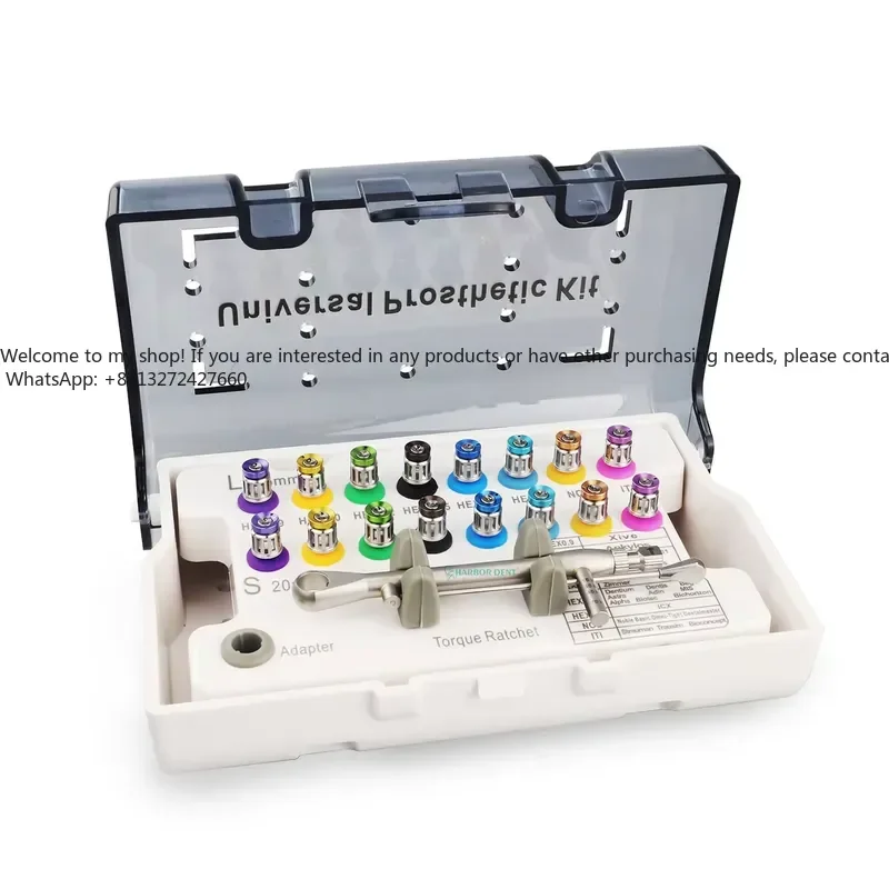 Handpiece Universal Repair Tools Torque Wrench Screw Drivers Prosthetic Repair Kit