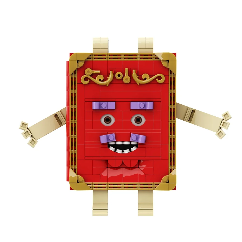 Gobricks MOC film classique monstres le livre magique bloc de construction ensemble école de magie monstres livres éducation brique jouets enfant cadeau