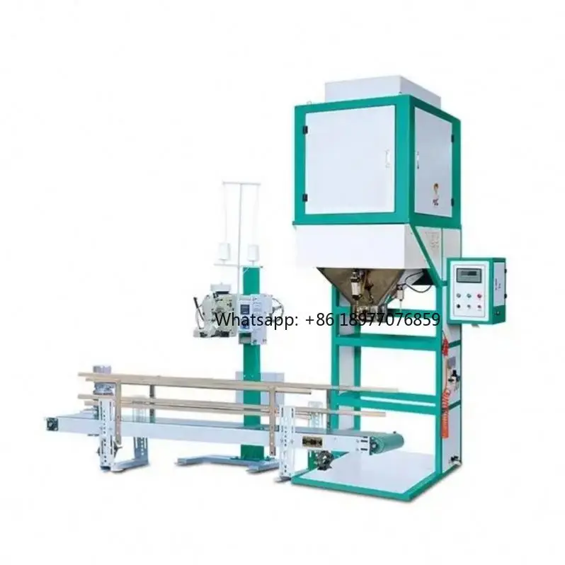 2026 1-100Kg Beans Seed Corn Grain Rice Filling Weighing And Packing Machine Spices Coal Packaging Machinery