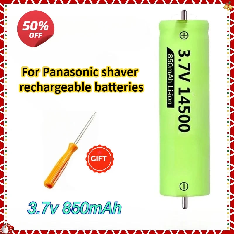 3.7V 850mAh Li-Ion Shaver Battery for Panasonic ES-ST21 ST23 ST25 SE27 ST29 ST37 ST39 ES-GA21 GA20 GA40 ERT3 ES-LV65 LV94 LV95