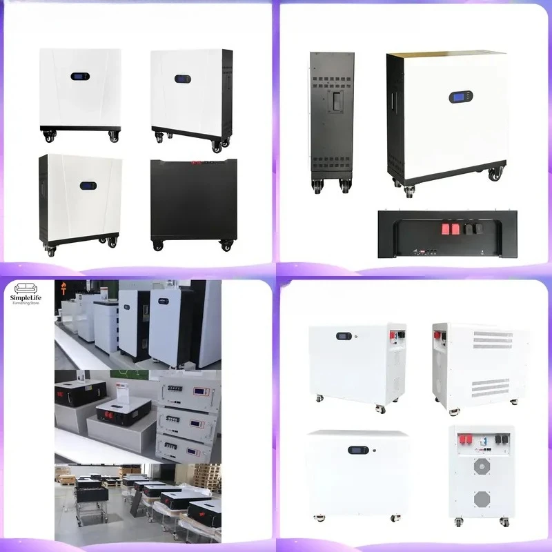 15kWh 20kWh 25kWh Lithium Ion Battery Solar Panel System Home Energy Storage Hybrid Power Wall Off Grid PV Module Inverter