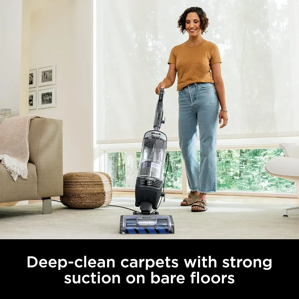 Powered Lift-Away Upright Vacuum with DuoClean PowerFins, Self-Cleaning Brushroll, Large Dust Cup, Pet Crevice Tool