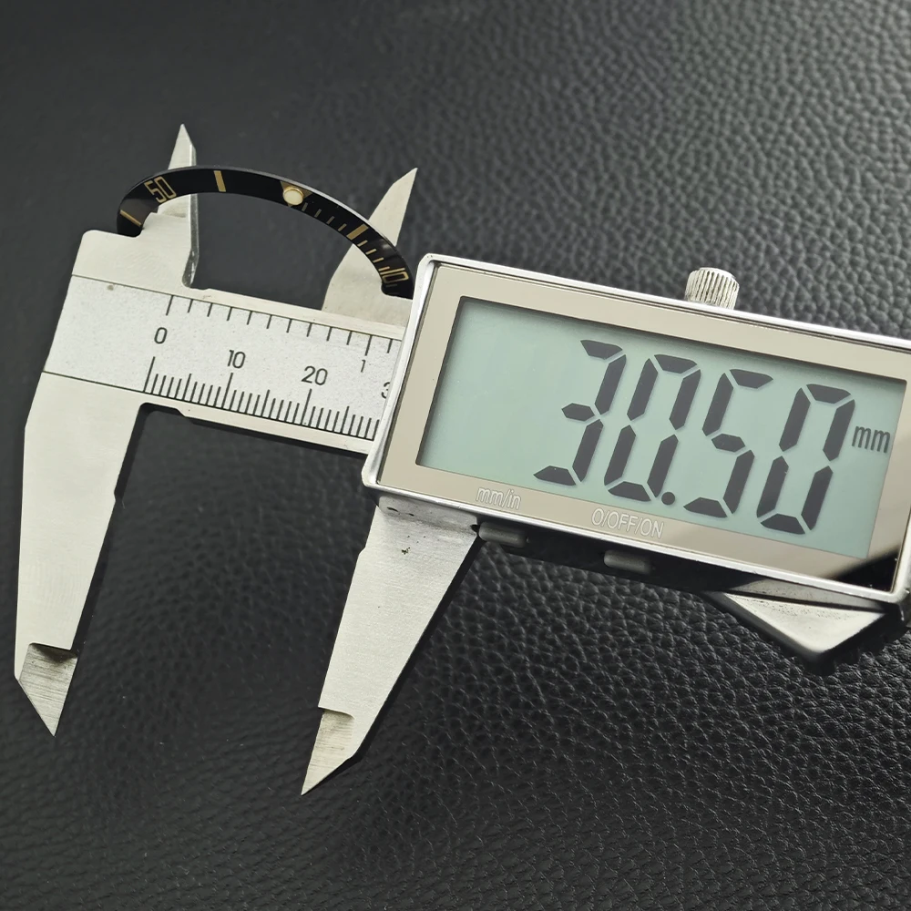 37,5mm*30,5mm Uhrenlünette Passend für Austauschbare Mechanische Uhrengehäuseteile Keramik/Aluminium-Lünette Uhrenzubehör – Detail 6