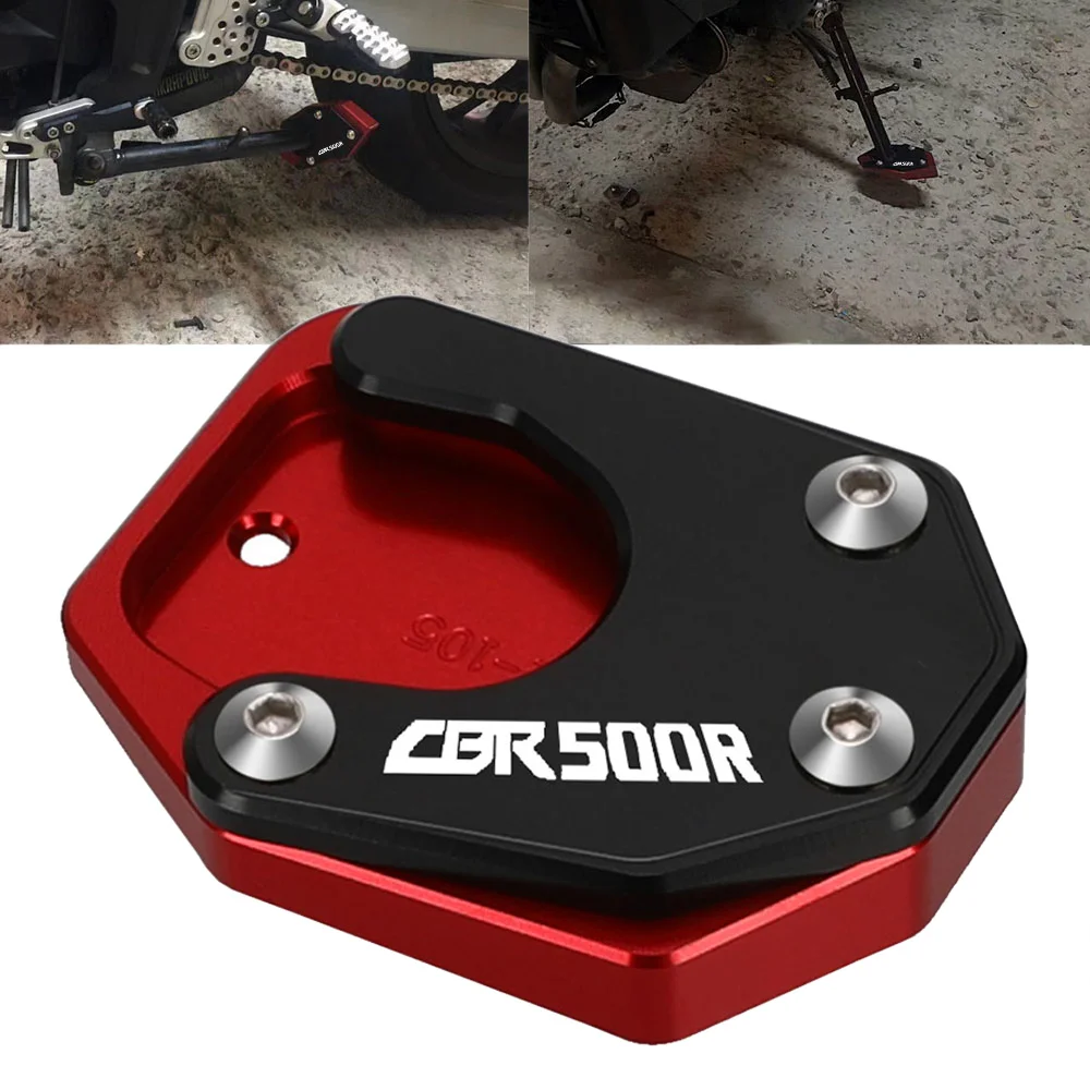 

Для HONDA CBR500R 2013 2014 2015 2016 2017 2018 2019 2020 2021 ножная боковая подставка панель подставка увеличитель поддержки