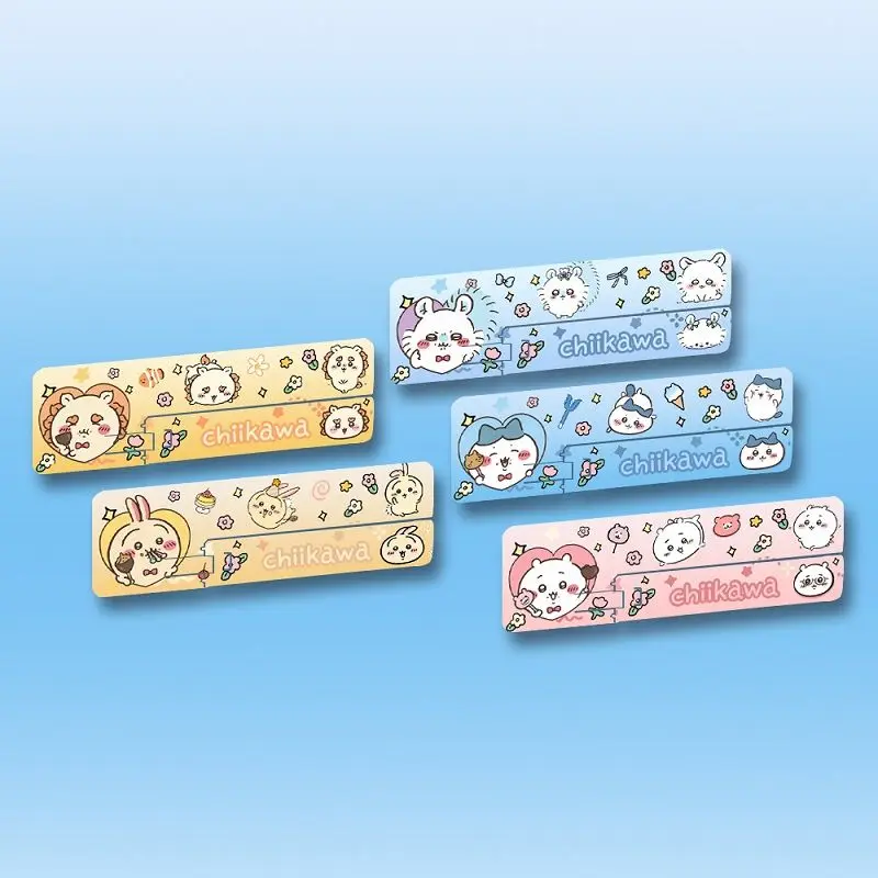 Chiikawa Hachiware Usagi Kawaii Cartoon Chiikawa Invisible Phone Holder Cute Ultra-thin Back Sticker Portable Metal Fold Support