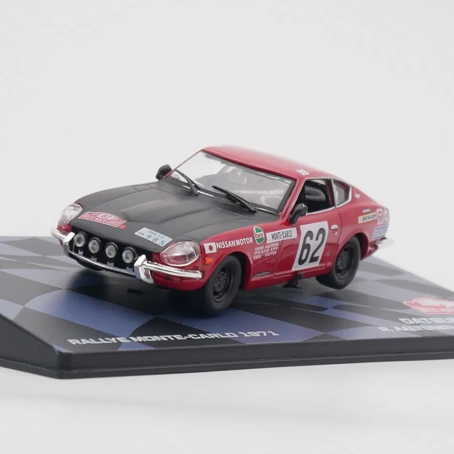 

Металлическая модель автомобиля Ixo 1:43 Datsun 240Z WRC 1971 (раллийный)