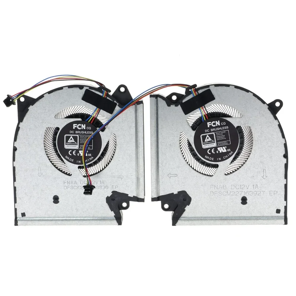 CPU / GPU Cooling Fan Replacement Laptop for Asus ROG Strix G533Q G513QR G713QR G733QS 12V 1A DFSCK22D058830 DFSCM227163927