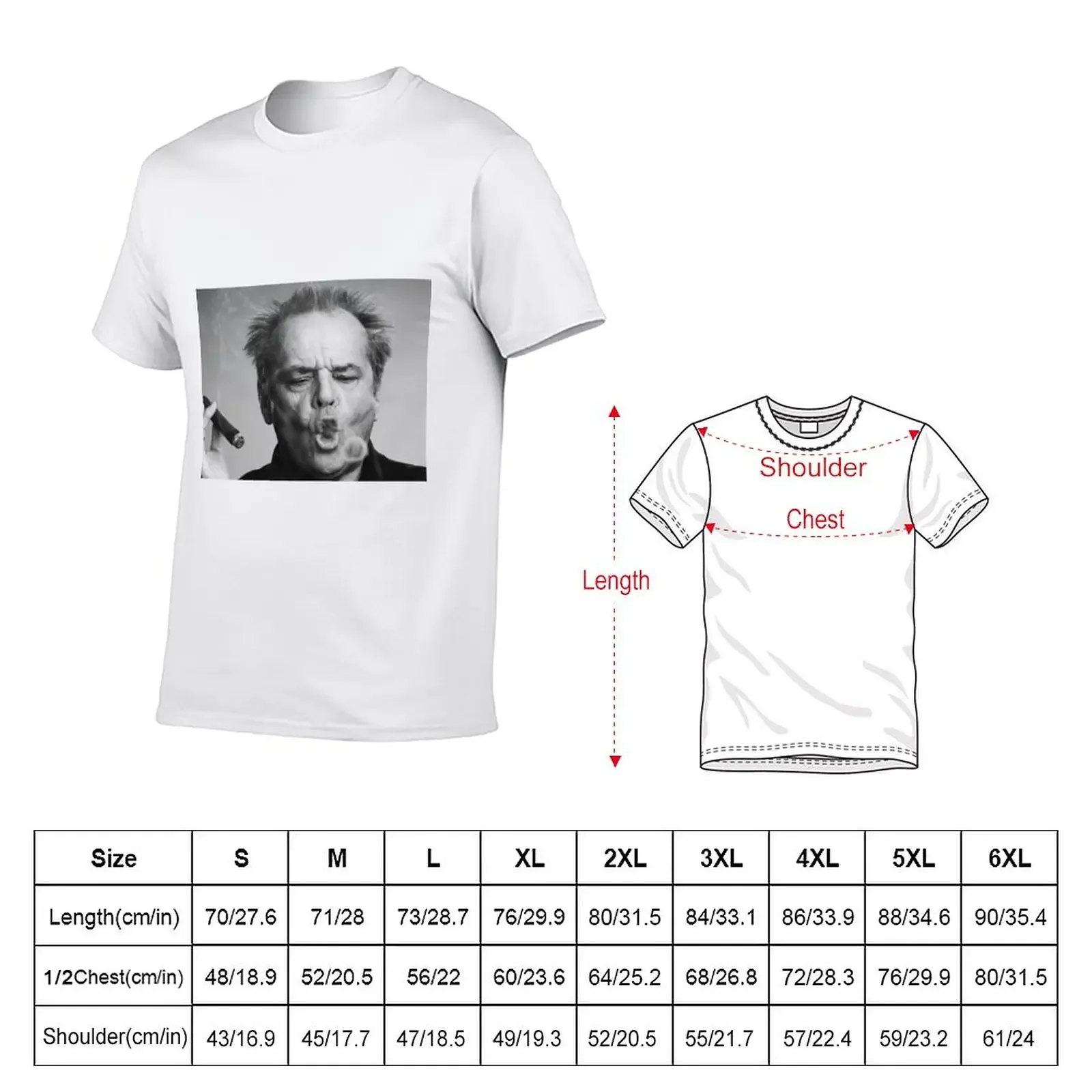 New Jack Nicholson, Cigar, Smoke (2) T-Shirt for a boy quick drying new edition tshirts