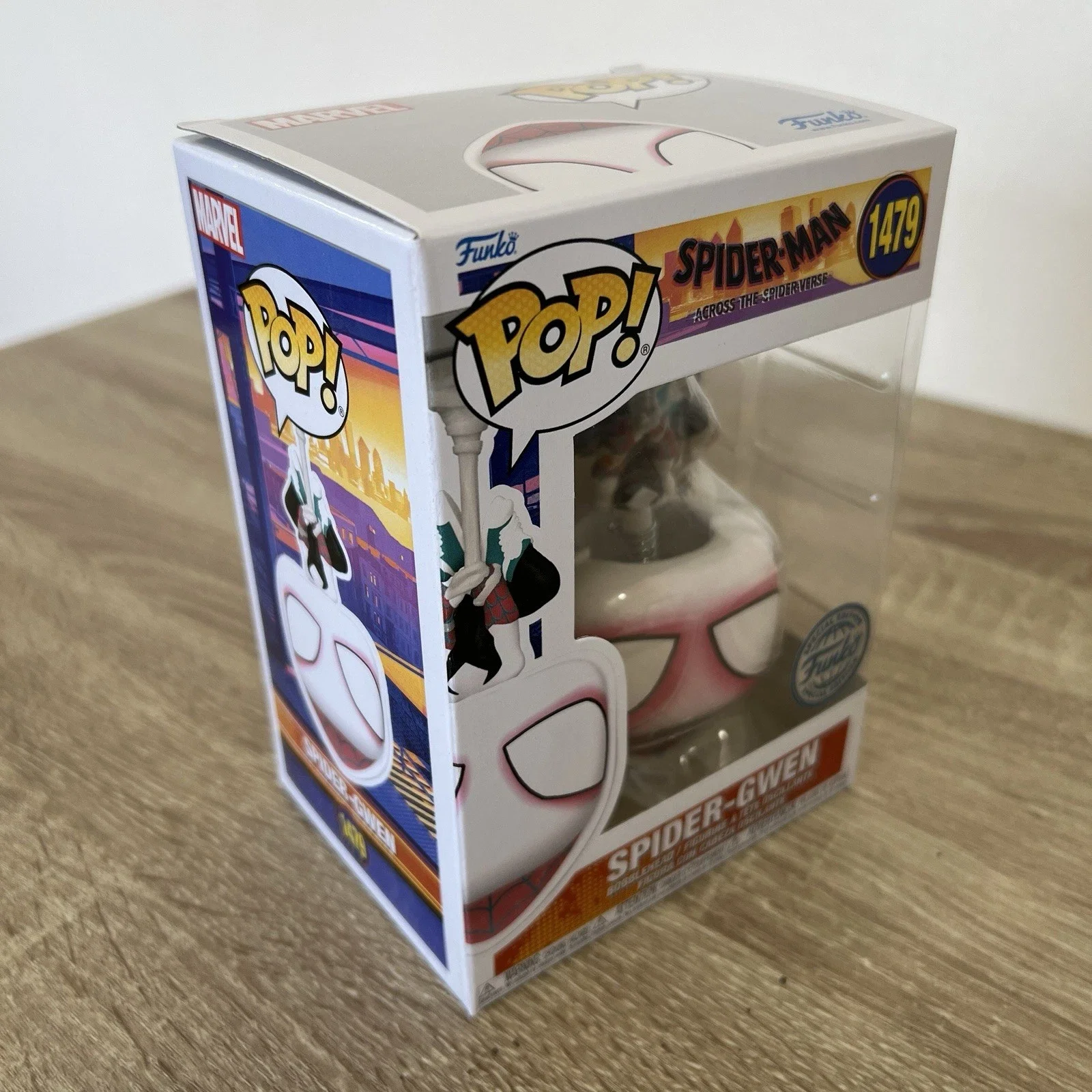Funko Pop Marvel Comics Spider Man Spider-Gwen #1479 (Upside Down) Vinyl Figure Collectible Limited Edition Model Toy Gift - Image 5