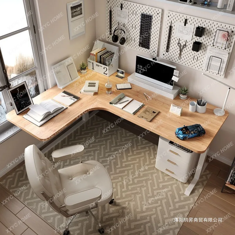 

Электрический подъемный стол S1saa из массива черного ореха, угловой, регулируемый рабочий стол