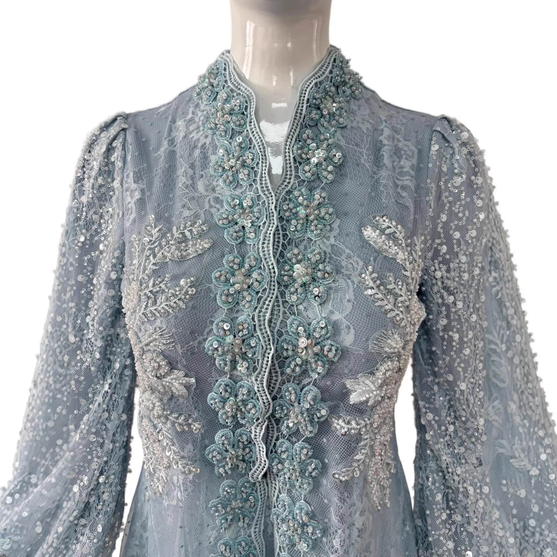 Dresses Women Eid Abaya Party Long Dress Beading Morocco Jalabiya Muslim Ramadan Abayas Kaftan Dubai Vestidos Maxi Gown 2026