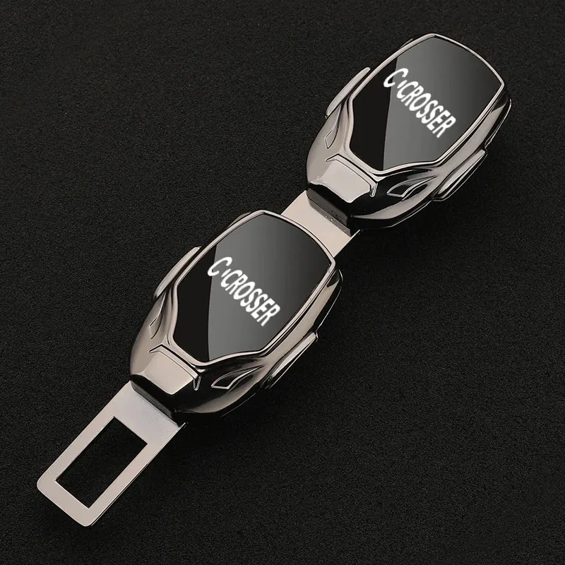 Car Seat Belt Extension Plug Buckle Seatbelt Clip Adjustable Extender For Citroen C-Crosser CCrosser Auto Accessories