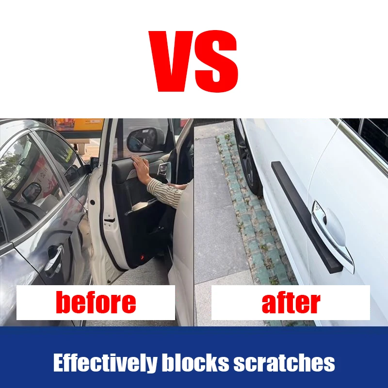 Faixa de Proteção Magnética/Adesiva para Borda de Porta de Carro, Faixa Universal de Proteção para Porta, Faixa Adesiva Anticolisão