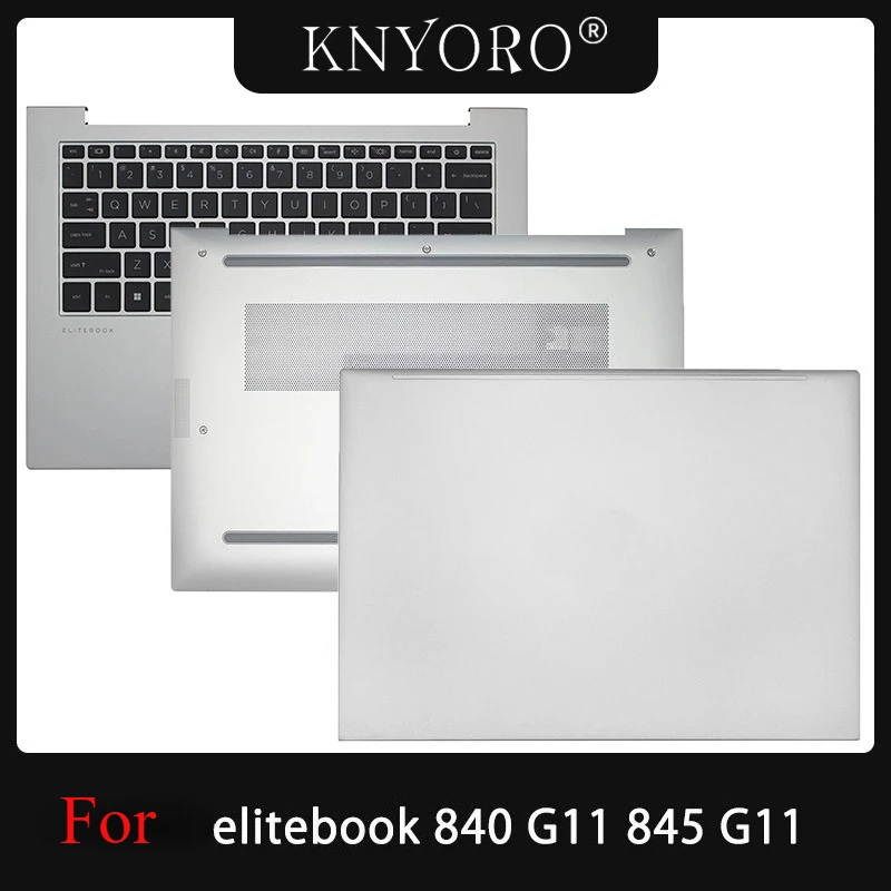 Original New For EliteBook 840 G11 Laptop LCD Back Cover Upper Palmrest Cover Keyboard Case Bottom Base Shell 6070B2455001
