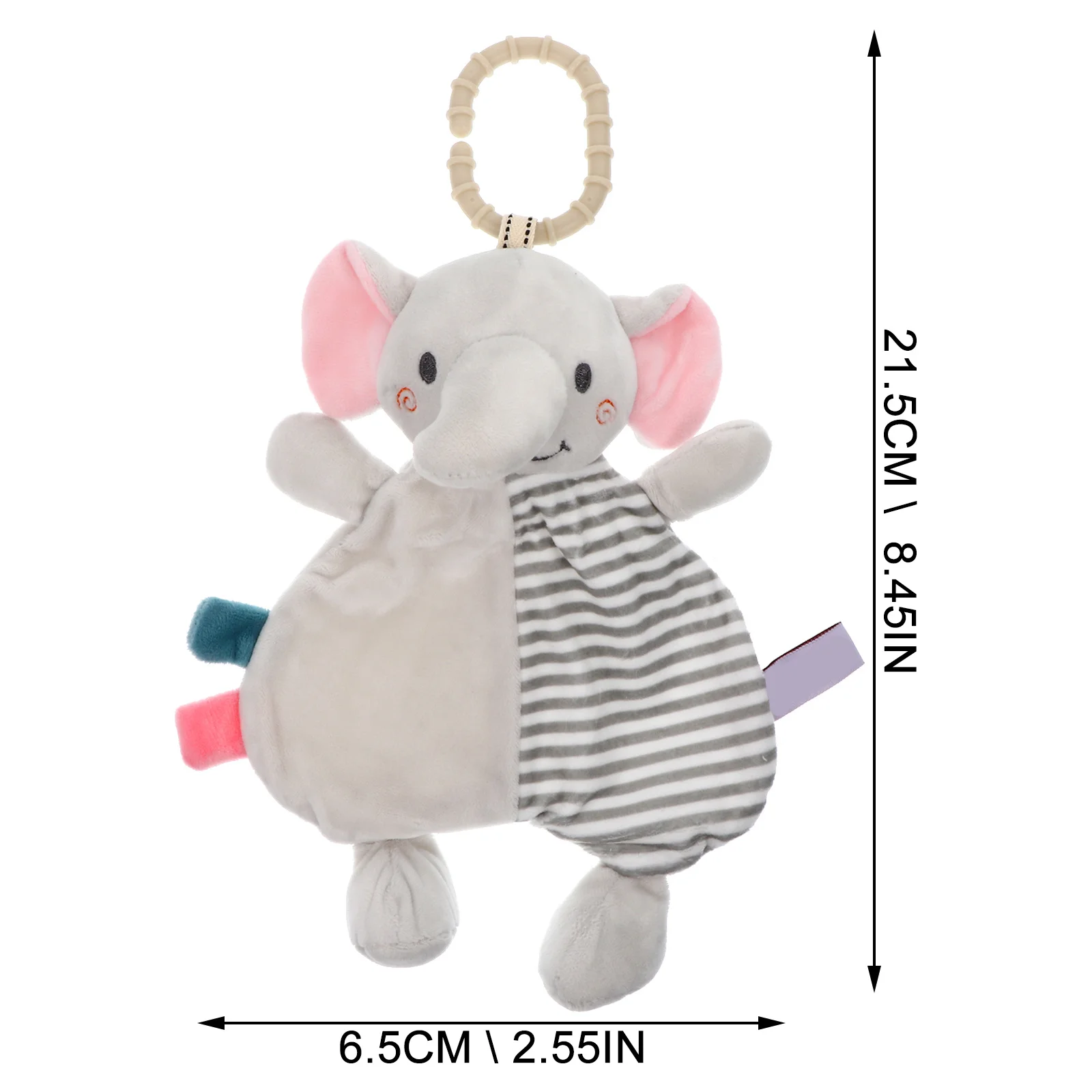 아기 유아 진정 타월 동물 모양 보육원 안전 담요 부드럽고 편안한 포옹용 손쉬운 세척 생일 선물