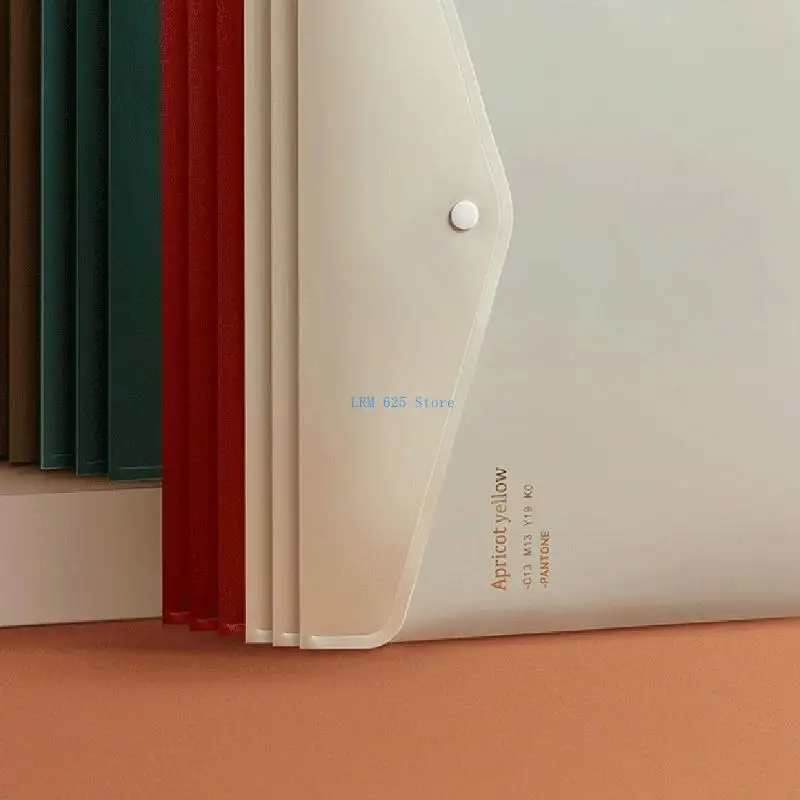 41QA Reusable Letter Size Paper Folder Envelope Folder Color As Random Office Supply
