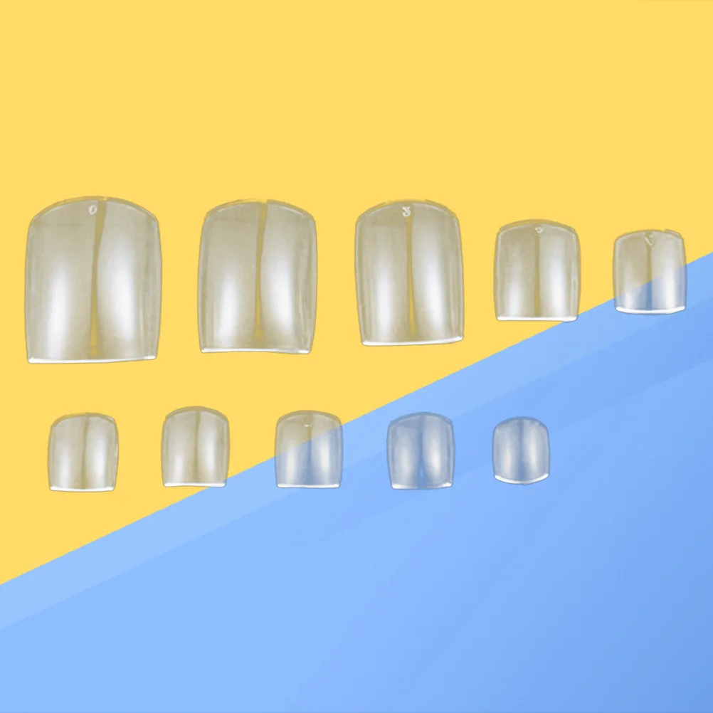 

100 шт., экологически чистые накладные ногти на ногах, дышащие, легкие, без давления, натуральные ногти для дизайна ногтей, наклейки для ногтей на ногах